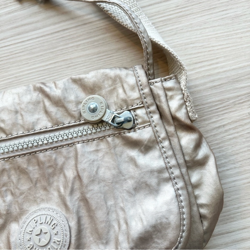 Kipling Crossbody Bag in Light Beige - Picture 4 of 8